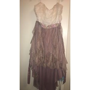 high-low prom/homecoming dress